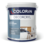 LÁTEX INTERIOR DECORCRYL LAVABLE MATE BLANCO 10 L