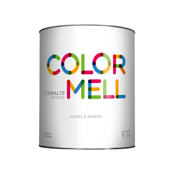 ESMALTE ANTIÓXIDO COLORMELL BLANCO BRILLANTE 1 L