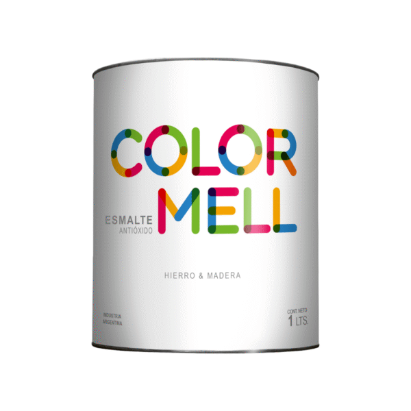 ESMALTE ANTIÓXIDO COLORMELL BLANCO MATE 1 L