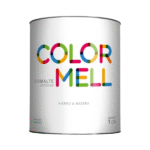 ESMALTE ANTIÓXIDO COLORMELL NEGRO SATINADO 1 L