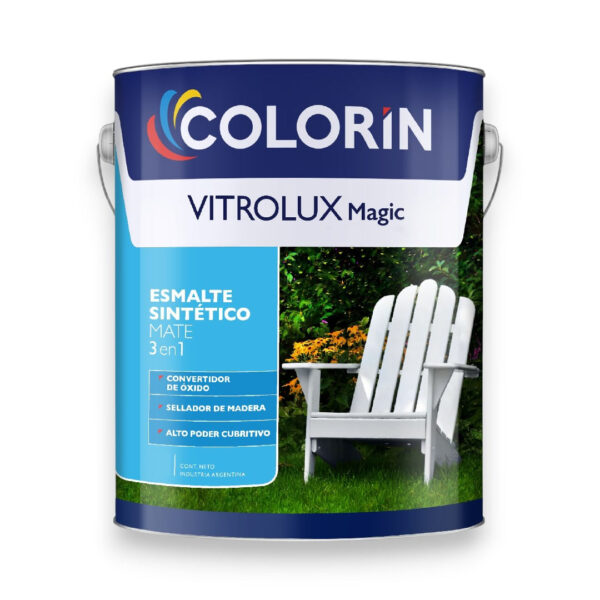 ESMALTE SINT. 3EN1 BLANCO MATE VITROLUX MAGIC