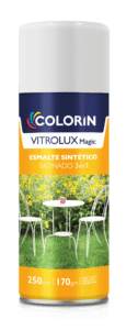 AEROSOL ESMALTE SINT. BLANCO SAT. VITROLUX 250 CC