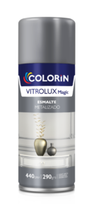 AEROSOL ESMALTE METALIZADO PLATA VITROLUX MAGIC 440 CC