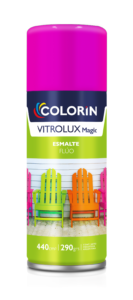 AEROSOL ESMALTE FLUO AMARILLO VITROLUX MAGIC 440 CC