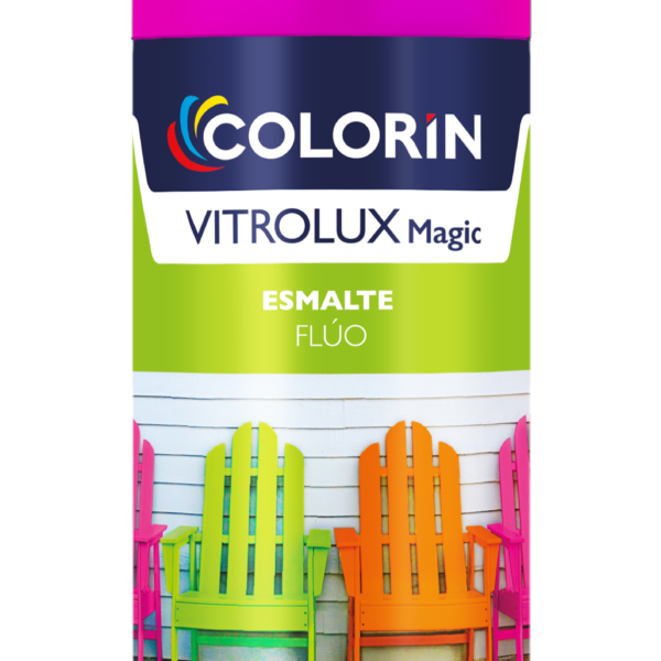 AEROSOL ESMALTE FLUO AMARILLO VITROLUX MAGIC 440 CC