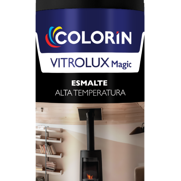 AEROSOL ESM. ALTA TEMP. NEGRO VITROLUX MAGIC 440 CC