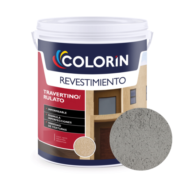REVESTIMIENTO TRAVERTINO RULATO MEDIO CEMENTO 25 KG