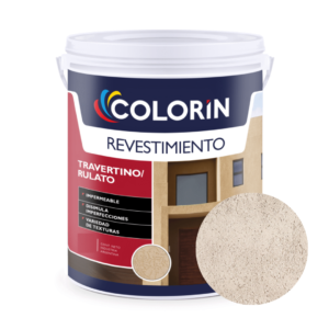 REVESTIMIENTO TRAVERTINO RULATO MEDIO MARFÍL 25 KG