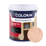 REVESTIMIENTO TRAVERTINO RULATO MEDIO ROSA CÁLIDO 25 KG