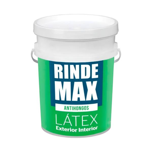 Rindemax látex exterior interior blanco 20 L para paredes