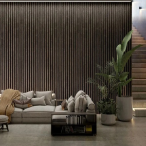 REVESTIMIENTO WALL PANEL EPSILON WIDE 21 MM x 120 MM x 2.75 M NOGAL