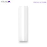MOLDURA INICIO PANEL EPSILON WIDE 21 X 62 MM X 2.75 M BLANCO