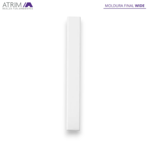 Moldura final Epsilon Wide blanco mate 2,75 m