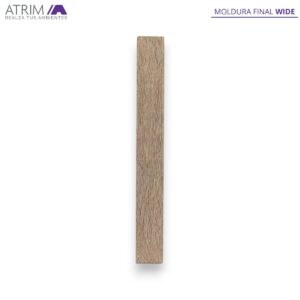 Moldura final Epsilon Wide nogal 2,75 m