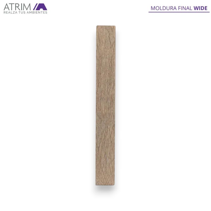 Moldura final Epsilon Wide nogal 2,75 m