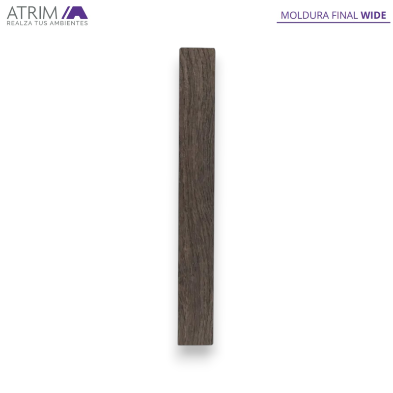Moldura final Epsilon Wide nogal 2,75 m