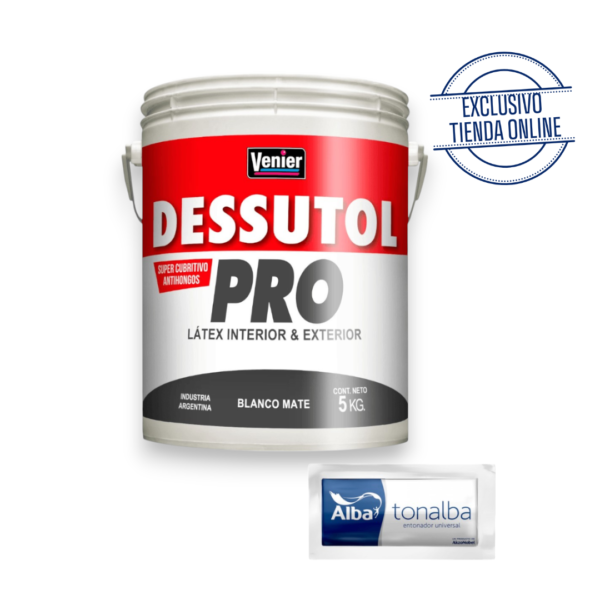 Combo látex interior exterior 5 kg color místico