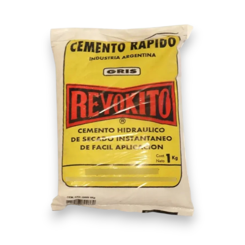 cemento rápido gris Revokito 1 kg