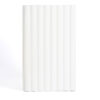 Revestimiento de pared Epsilon Snail blanco mate 250 mm x 2,75 m