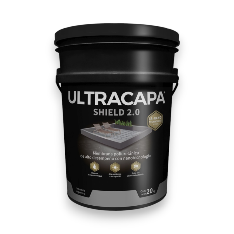 Membrana líquida Ultracapa Shield 2.0 blanca 20 kg